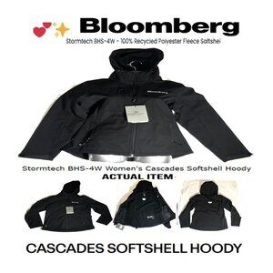 🛑 BLOOMBERG Designer JACKET Stormtech HOODY Softshel WEAR Performance💸BUYNOW‼️